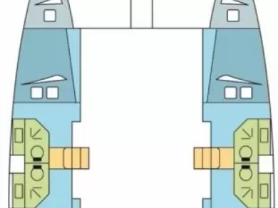 Location bateau Bas du Fort pas cher Bali 4.3