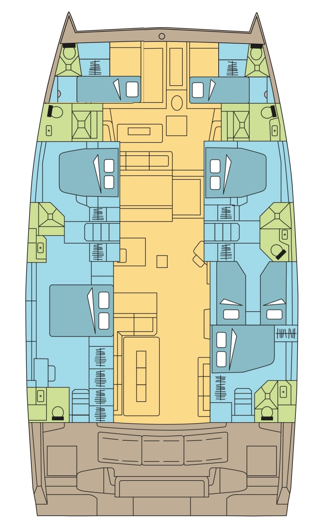 Location bateau Palma de Majorque pas cher Bali 5.4