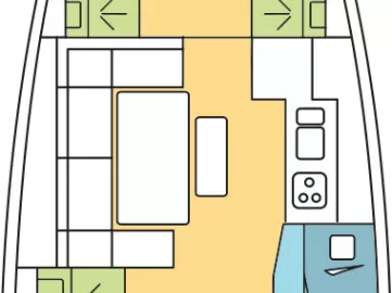 Location bateau Anse Marcel pas cher Dufour 460 Grand Large