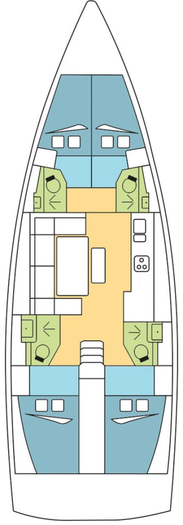 Location bateau Kos pas cher Dufour 460 Grand Large