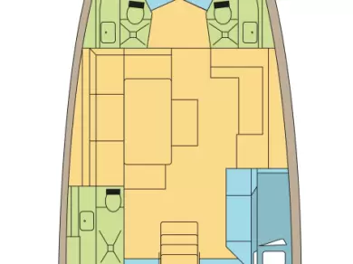 Location bateau Lefkáda pas cher Dufour 470