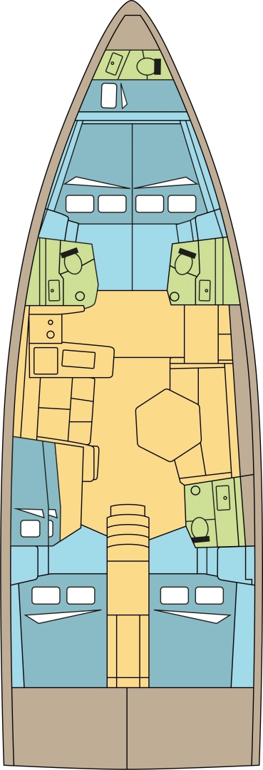 Location bateau Dufour Dufour 48 à Seget Donji sur Samboat