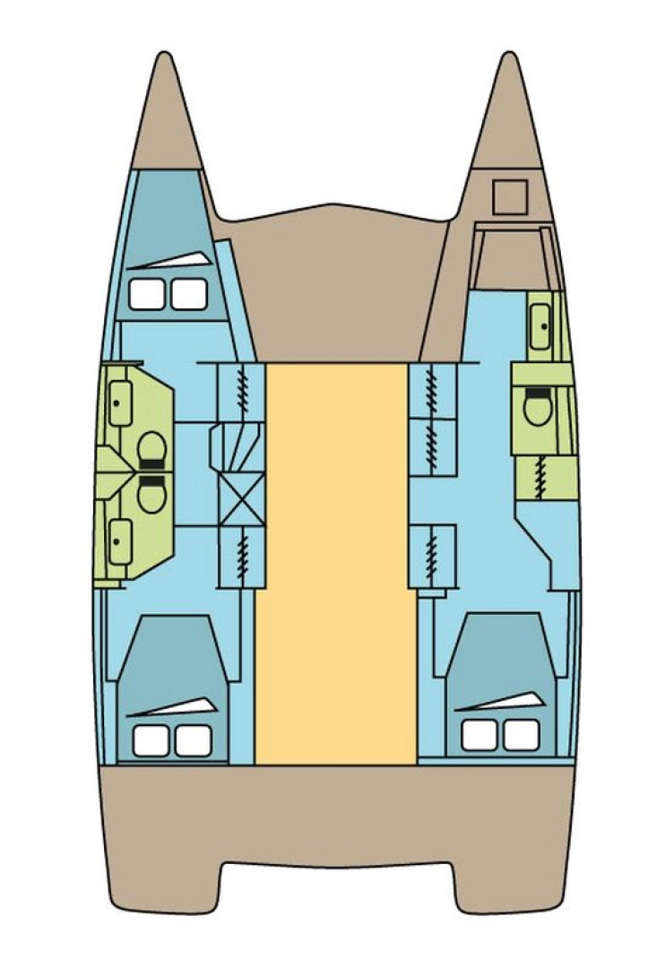Location à Parham Town - Fountaine Pajot Isla 40 sur SamBoat