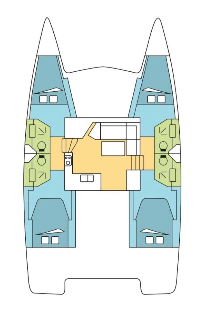 Location Catamaran à Jolly Harbour - Fountaine Pajot Isla 40