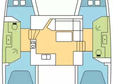 Location bateau Bas du Fort pas cher Lucia 40