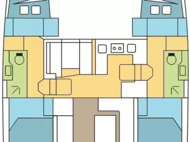 Louer Catamaran avec ou sans skipper Nautitech à Bas du Fort