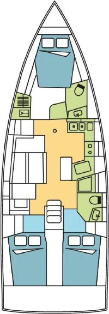 Location bateau Kos pas cher Oceanis 40.1