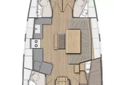 Location bateau Lefkáda pas cher Oceanis 46.1