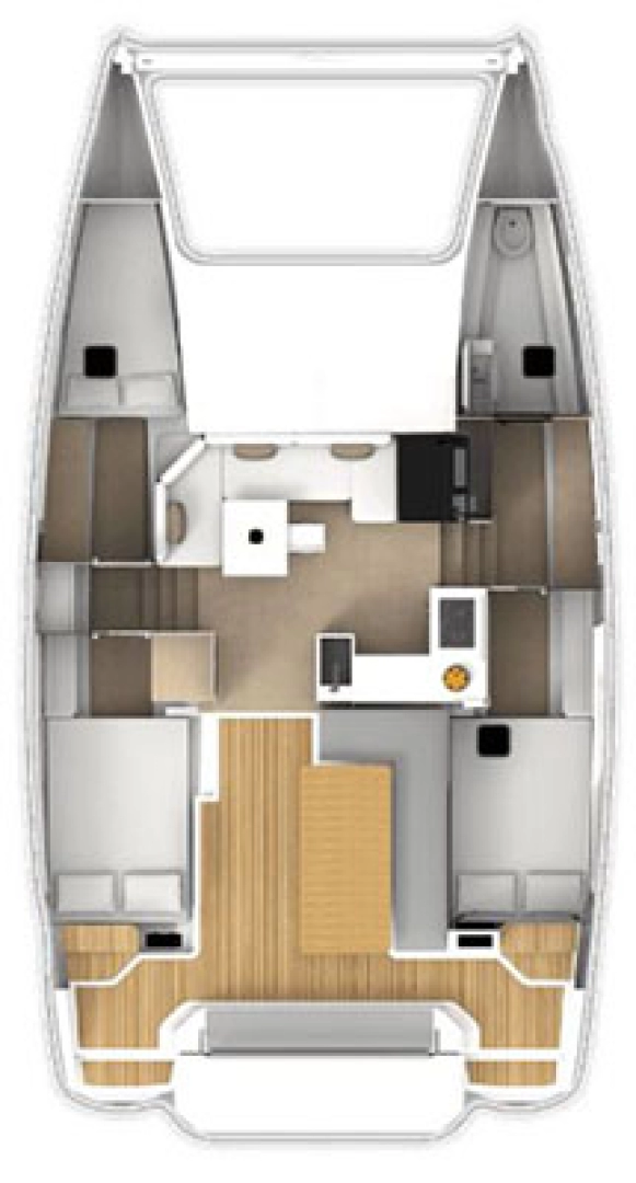 Location Catamaran Aventura avec permis