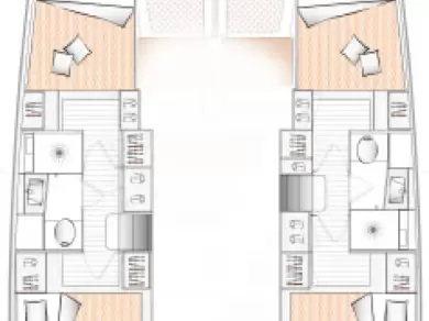 Louer Catamaran avec ou sans skipper Excess à Ðuraševići