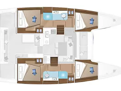 Louez un Lagoon Lagoon 40 à Bormes-les-Mimosas