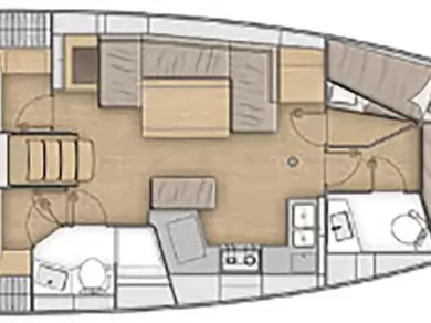 Bénéteau Oceanis 40.1 a louer à Bormes-les-Mimosas
