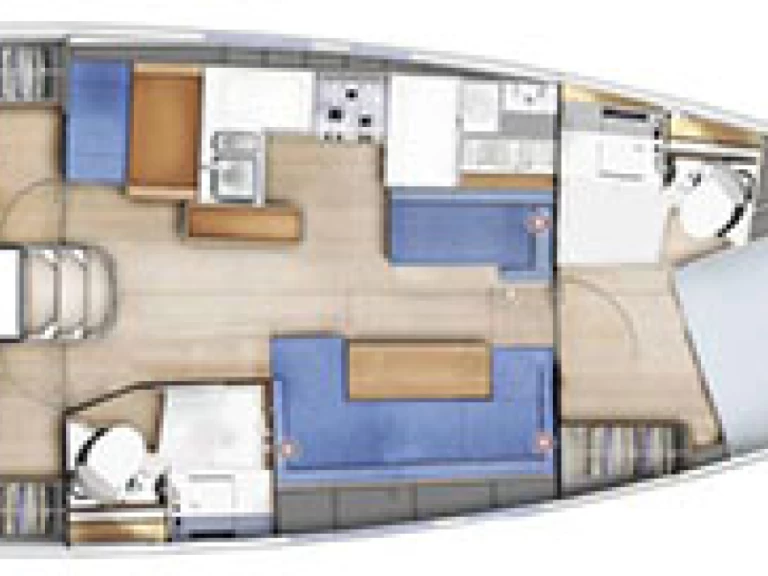 Location Voilier à Bormes-les-Mimosas - Jeanneau Sun Odyssey 410