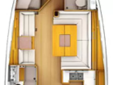 Jeanneau Sun Odyssey 439 a louer à Lefkáda