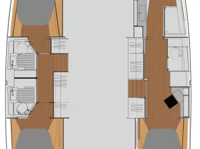 Fountaine Pajot Astrea 42 a louer à Annapolis