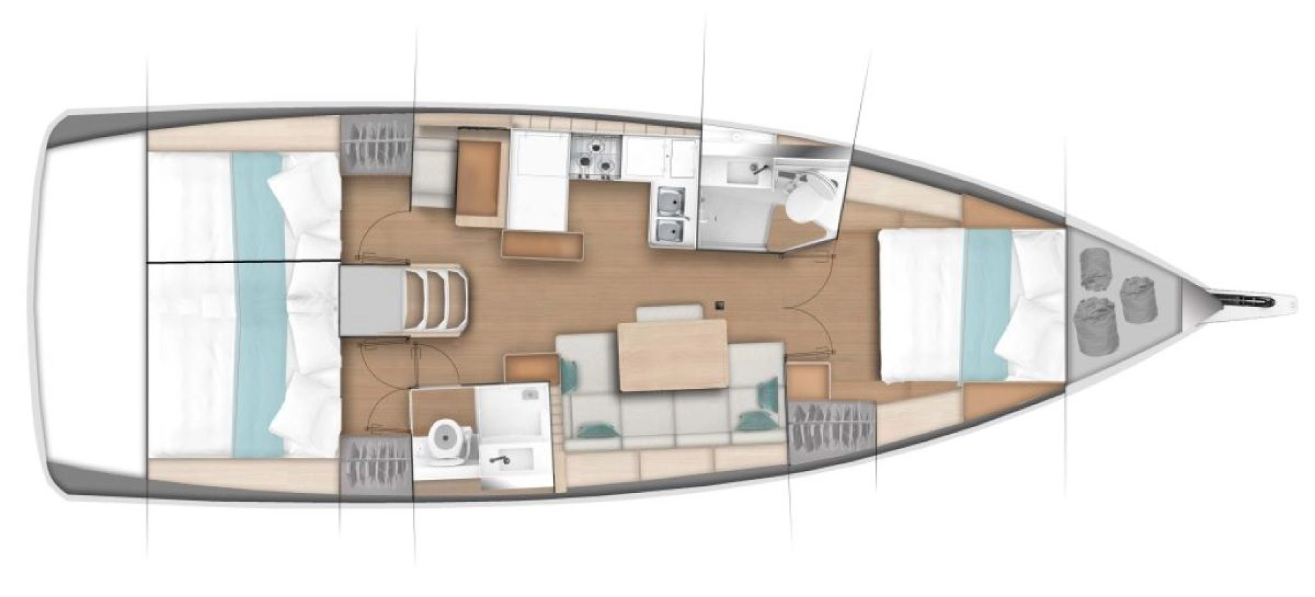 Location à Annapolis - Jeanneau Sun Odyssey 440 sur SamBoat