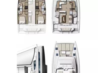 Louer Catamaran avec ou sans skipper Bali à Marmaris