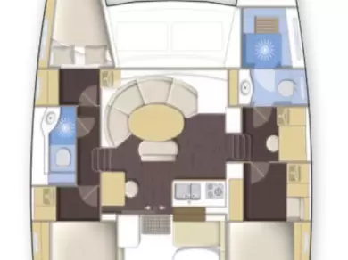 Location bateau Lagoon Lagoon 380 à Ko Samui (Koh Samui) sur Samboat