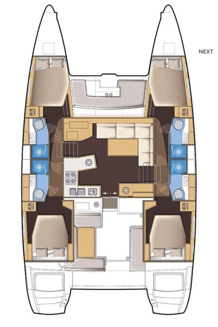 Location Catamaran Lagoon avec permis