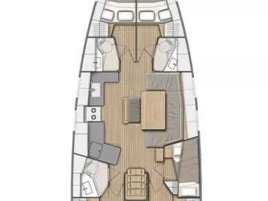 Location Voilier à Préveza - Bénéteau Oceanis 46.1
