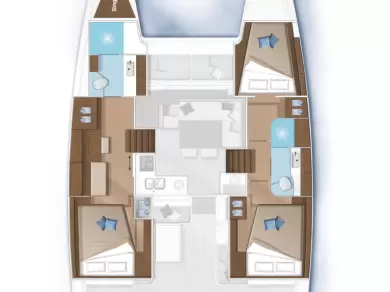 Location Catamaran Lagoon avec permis