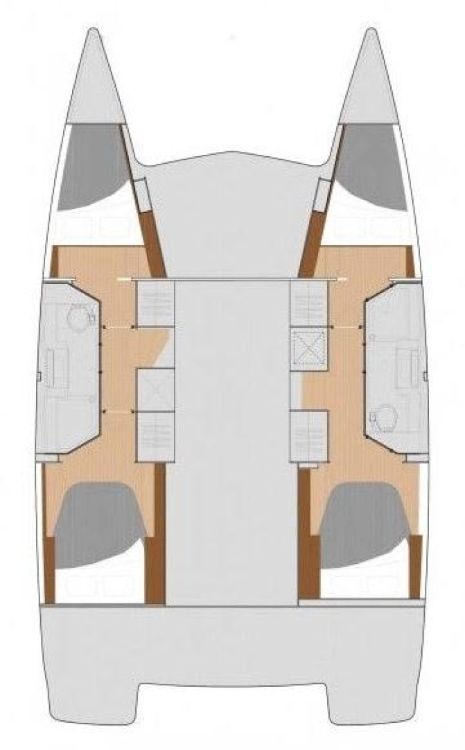 Location bateau Fountaine Pajot Lucia 40 à Biograd na Moru sur Samboat