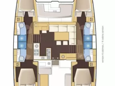 Location Catamaran Lagoon avec permis