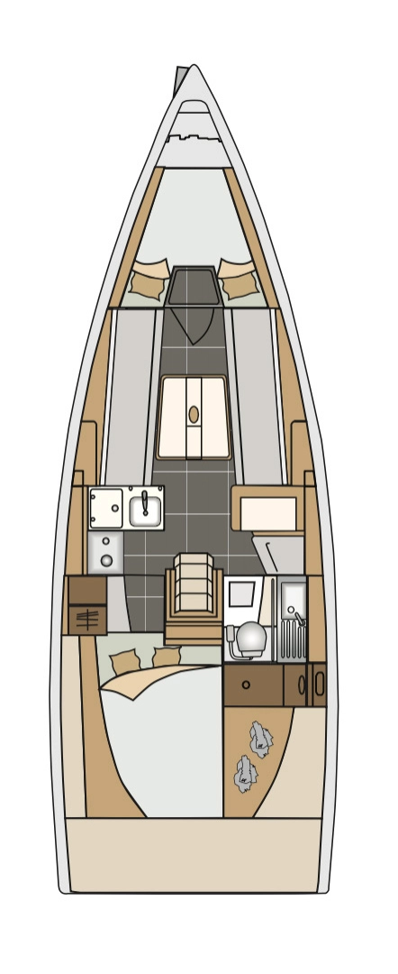 Location bateau Kaštela pas cher Elan E3