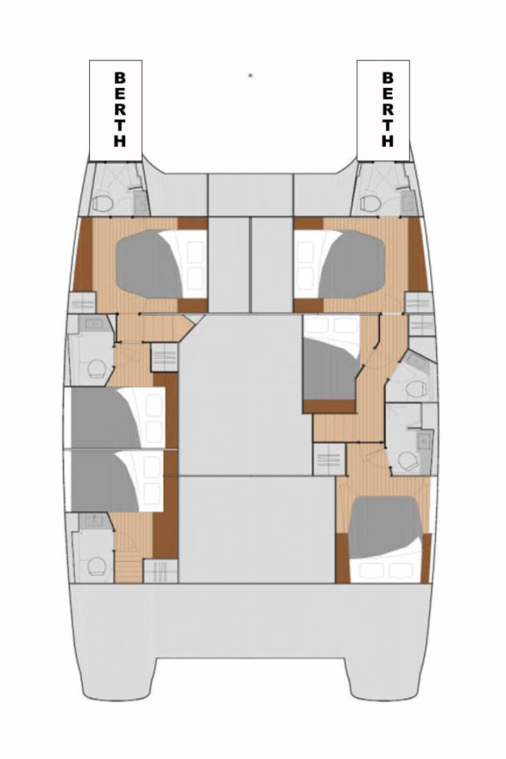 Location Catamaran Fountaine Pajot avec permis