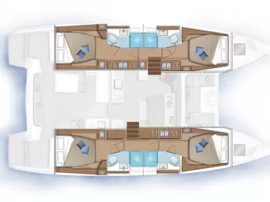 Location Catamaran Lagoon avec permis