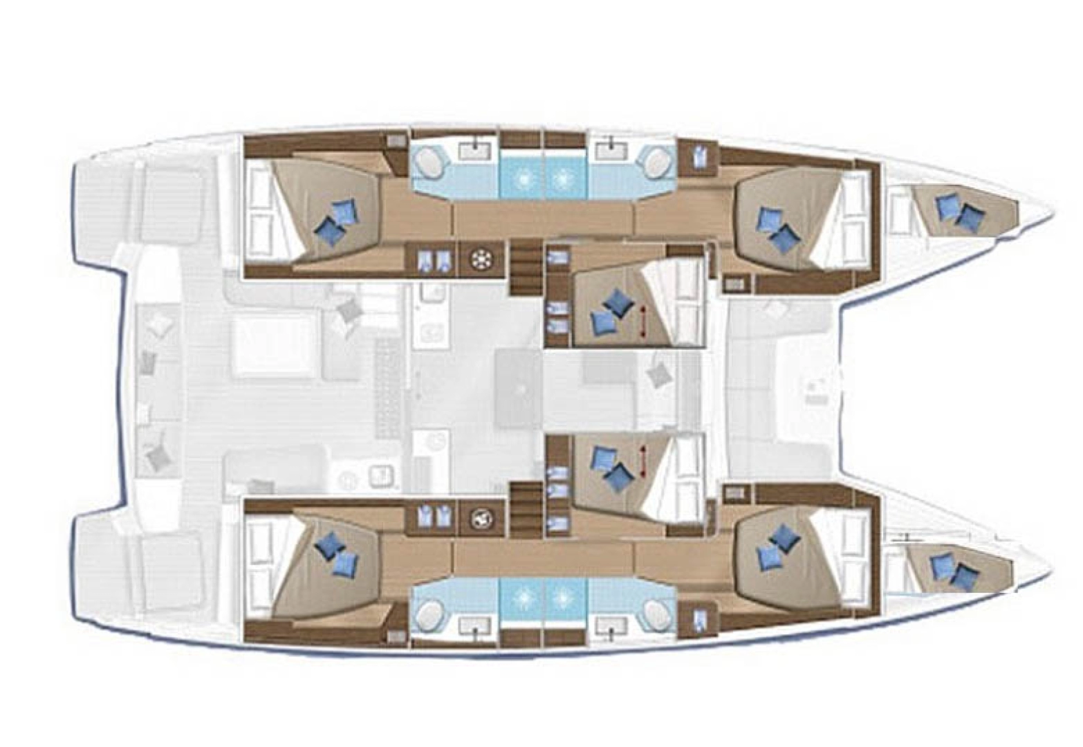 Location bateau Road Town pas cher Lagoon 50