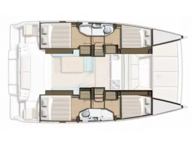 Location Catamaran à Biograd na Moru - Bali Bali Catsmart