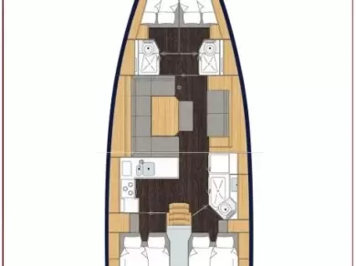 Location Voilier à Biograd na Moru - Bavaria Bavaria C45