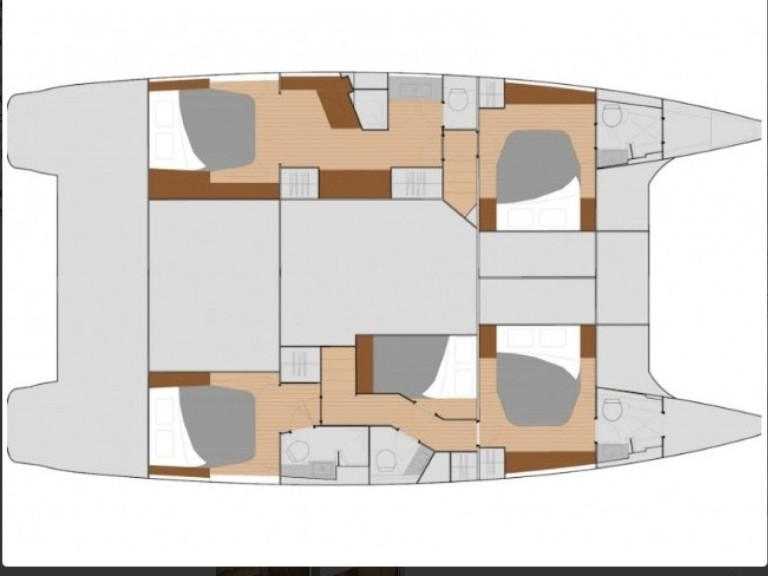 Louez un Fountaine Pajot Saba 50 à Capo d'Orlando