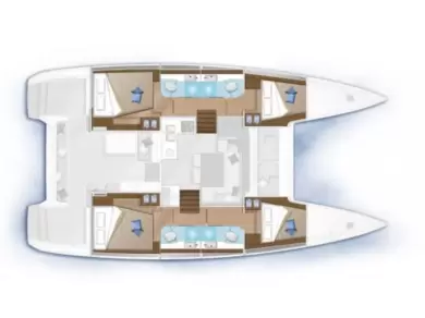 Location bateau Biograd na Moru pas cher Lagoon 40