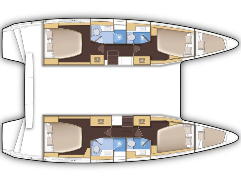 Location bateau Skradin pas cher Lagoon 42