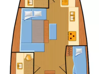 Location bateau Pula pas cher Dufour 430