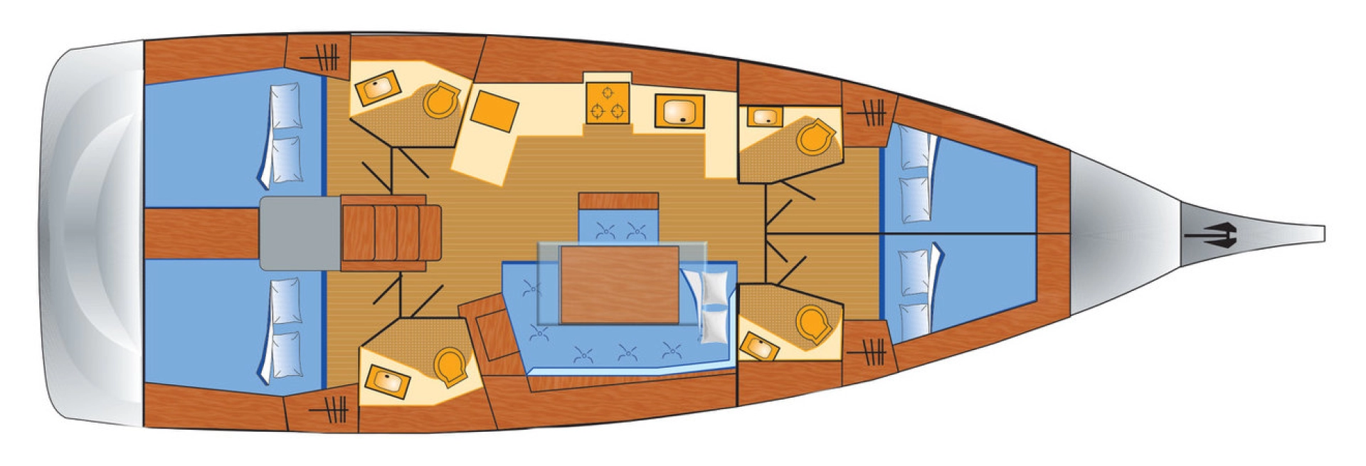 Louez un Bénéteau Oceanis 46.1 à Rogoznica