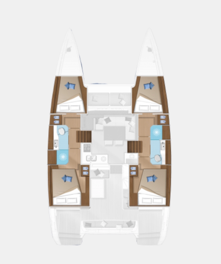 Louer Catamaran avec ou sans skipper Lagoon à Novi Vinodolski