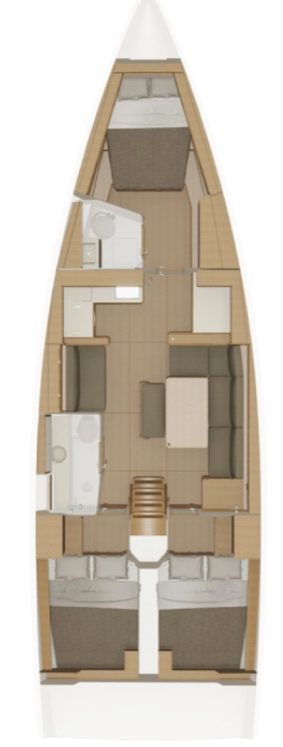 Location bateau Sibenik pas cher Dufour 430