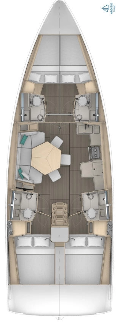 Location à Sukošan - Dufour Dufour 44 sur SamBoat