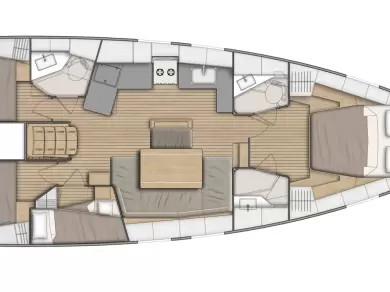 Location à Komolac - Bénéteau Oceanis 46.1 sur SamBoat