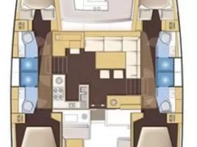 Location Catamaran à Álimos - Lagoon Lagoon 450