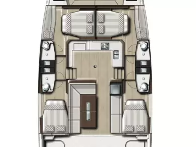 Location bateau Pirovac pas cher Bali Catspace Voile