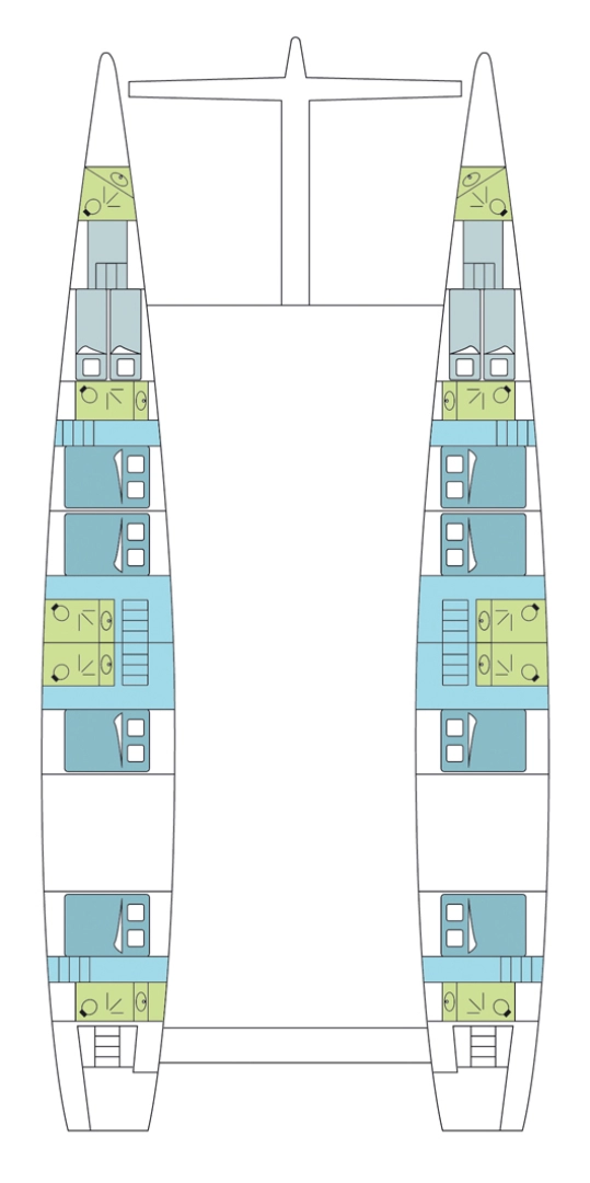 Location Catamaran Dream 82 avec permis