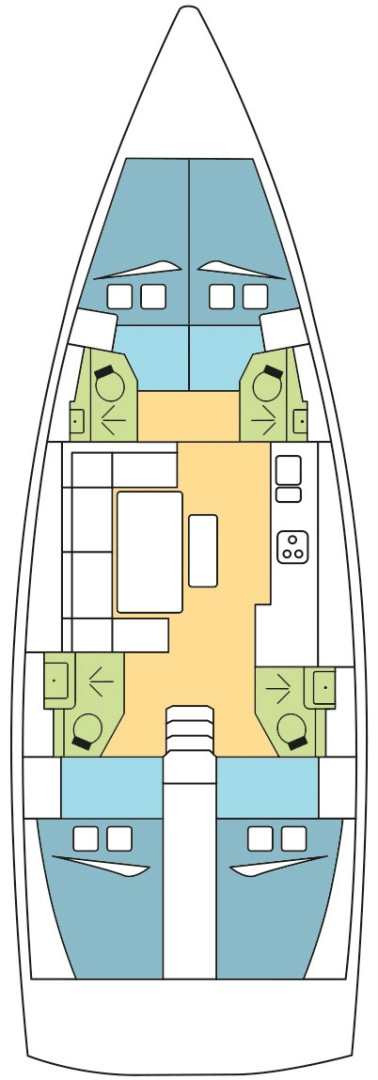 Location à La Paz - Dufour Dufour 460 Grand Large sur SamBoat