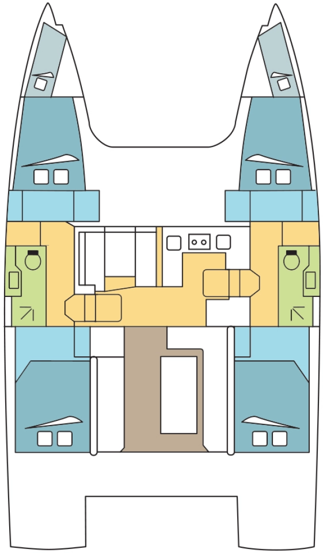 Louer Catamaran avec ou sans skipper Nautitech à Saint George's