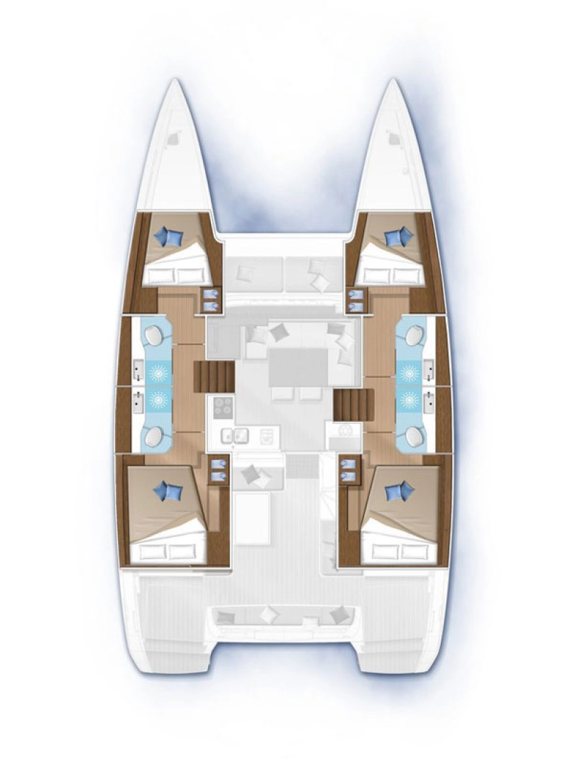 Location Catamaran Lagoon avec permis