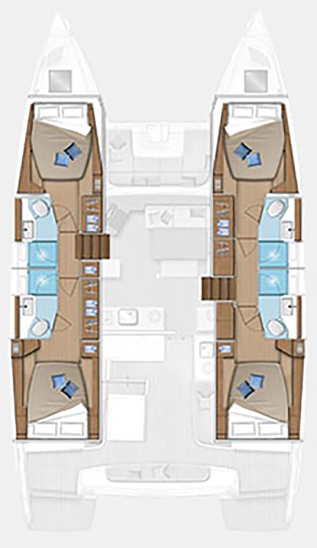 Location bateau Álimos pas cher Lagoon 46