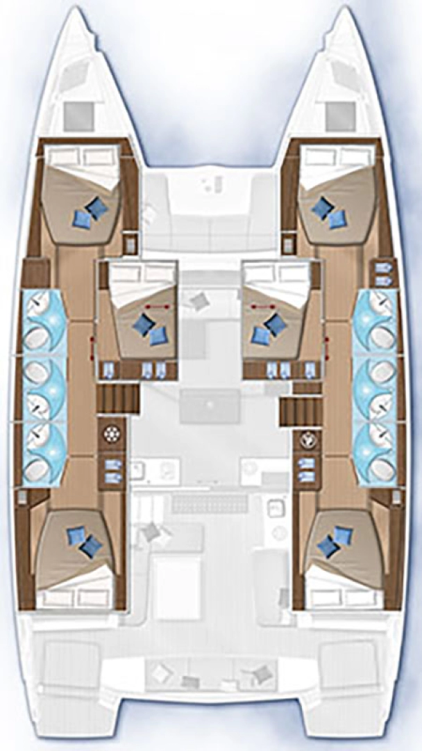 Location Catamaran Lagoon avec permis